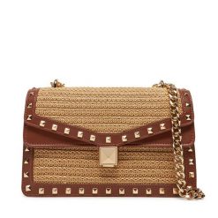 Torebka Steve Madden. Brązowe torebki klasyczne damskie Steve Madden, bez wzorów, wizytowe, bez kołnierzyka, bez ramiączek. Za 289.99 zł.