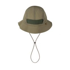 Kapelusz BUFF GO BUCKET HAT SOLID. Brązowe kapelusze damskie Buff, bez wzorów. Za 189.90 zł.