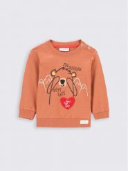 Coccodrillo Bluzka ZC2143102TRN Brązowy Regular Fit. Brązowe t-shirty chłopięce COCCODRILLO, bez wzorów, z bawełny, bez ramiączek. Za 49.00 zł.
