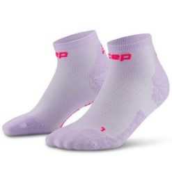 Męskie skarpety kompresyjne sportowe za kostkę low cut Core Run Ultralight CEP. Czerwone skarpetki męskie CEP, bez wzorów, z elastanu. Za 79.00 zł.
