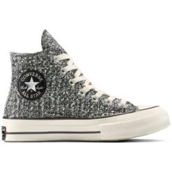 Buty sportowe Converse Chuck 70. Szare buty sportowe na co dzień męskie Converse, bez zapięcia, na fitness i siłownię. Za 590.00 zł.