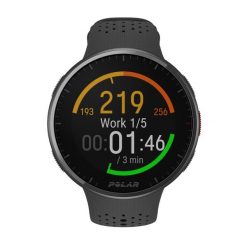 Second Life - Zegarek z GPS Polar Pacer Pro Black - Stan Doskonały. Czarne zegarki męskie POLAR. Za 848.99 zł.