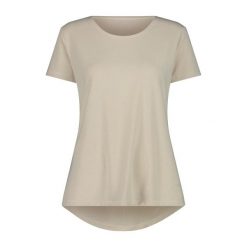 Koszulka damska turystyczna CMP 35N5536. Brązowe t-shirty damskie CMP, m, bez wzorów, z materiału, bez kołnierzyka. Za 196.95 zł.