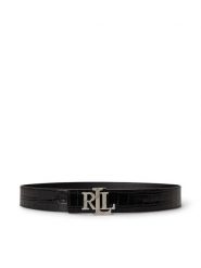 LAUREN RALPH LAUREN Pasek 412P18558001 Czarny. Czarne paski damskie Lauren Ralph Lauren, bez wzorów. Za 599.99 zł.