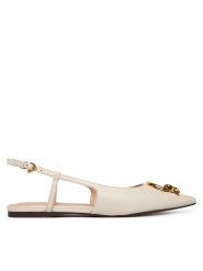 Coccinelle Baleriny C-Me E4 SB3 21 02 01 Biały. Białe baleriny damskie Coccinelle, bez wzorów, ze skóry, bez obcasa. Za 849.99 zł.