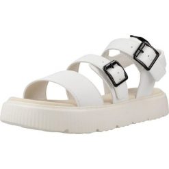 Sandały GEOX J SANDAL KODETTE GIR Biały. Białe obuwie trekkingowe damskie Geox, bez wzorów, z syntetyku, bez obcasa. Za 201.99 zł.