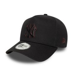 Czapka baseballowa New York Yankees Outline Team Eframe. Czarne czapki męskie New Era, bez wzorów, casualowe. Za 134.85 zł.