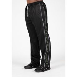 Functional Mesh Spodnie - Czarny/Zielony. Czarne spodnie sportowe męskie GORILLA WEAR, z meshu. Za 234.00 zł.