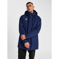 Parka Hummel GO. Niebieskie parki męskie HUMMEL, na zimę, m, bez wzorów. W wyprzedaży za 373.00 zł.
