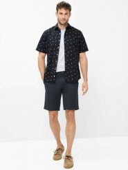 BRAX Bermudy z lnu - Balu Mężczyźni len (100%) beżowy, 40. Brązowe szorty męskie Brax, na lato, bez wzorów, ze lnu. Za 229.95 zł.