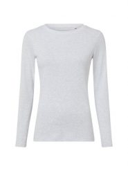 Brookshire koszulka z długim rękawem Kobiety Bawełna szary, L. Szare t-shirty damskie brookshire, l, bez wzorów, z bawełny, bez kołnierzyka. Za 79.95 zł.