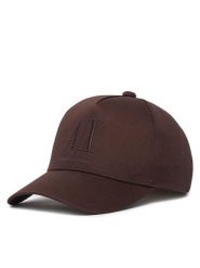 Armani Exchange Czapka z daszkiem XW001179 AF14711 U6032 Brązowy. Brązowe czapki z daszkiem damskie Armani Exchange, bez wzorów, z bawełny. Za 289.99 zł.