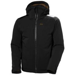 Kurtka narciarska Helly Hansen Atlas Infinity Stretch. Czarne kurtki męskie Helly Hansen, m, bez wzorów, bez kaptura, narciarskie. Za 2,963.00 zł.