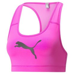Stanik damski Puma Mid Impact 4Keeps Bra Deep. Czarne biustonosze sportowe damskie Puma, bez wzorów. Za 99.00 zł.