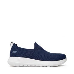 Półbuty Skechers. Niebieskie półbuty męskie Skechers, bez zapięcia. Za 209.99 zł.