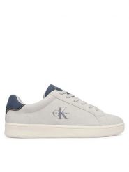 Calvin Klein Sneakersy V3X9-83449-0315 D Szary. Szare buty sportowe chłopięce CALVIN KLEIN, ze skóry, bez zapięcia. Za 334.99 zł.