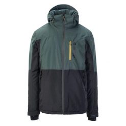 Męska Kurtka Moren Colour Block Jacket. Czarne kurtki męskie Hi-tec, m, bez wzorów, z materiału, z kapturem. Za 747.95 zł.