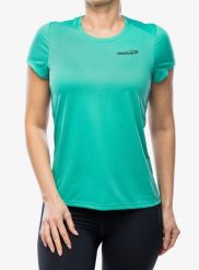Koszulka biegowa damska Inov-8 Performance Short Sleeve. Zielone t-shirty damskie Inov-8, s, bez wzorów, z materiału, bez kołnierzyka. Za 94.59 zł.