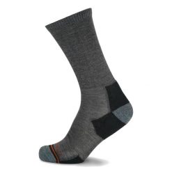 Skarpety turystyczne Lorpen Mhlcm Merino Hike Light Crew. Niebieskie skarpetki męskie LORPEN, bez wzorów, ze skóry. Za 127.50 zł.