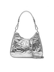 Steve Madden Torebka Blimited SM13001563 Srebrny. Szare torebki klasyczne damskie Steve Madden, bez wzorów, ze skóry, bez dodatków. Za 279.99 zł.