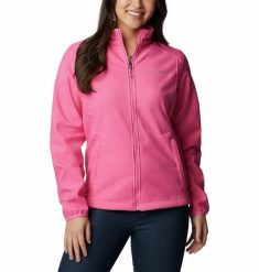 Kurtka Sportowa Przejściowa Columbia Kruser Ridge Ii Softshell. Czerwone kurtki softshell damskie Columbia, s, bez wzorów, z materiału, bez kaptura. Za 198.99 zł.