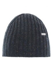 Eisbär Czapka "Brit" w kolorze antracytowym rozmiar: onesize. Czarne czapki męskie Eisbar, z aplikacjami, z wełny, sportowe. Za 124.65 zł.