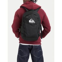 Plecak Quiksilver. Czarne plecaki damskie Quiksilver, bez wzorów. Za 159.99 zł.