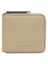 Liebeskind Berlin Skórzany portfel w kolorze beżowym - 11 x 10 x 2 cm rozmiar: onesize. Brązowe portfele damskie LIEBESKIND BERLIN, bez wzorów, z materiału. Za 214.95 zł.