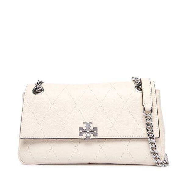 Torebka Tory Burch. Białe listonoszki damskie Tory Burch, bez wzorów, bez dodatków. Za 2,384.00 zł.