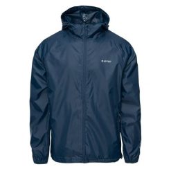 Kurtka wodoodporna Hi-Tec Petro. Niebieskie kurtki treningowe męskie Hi-tec, l, bez wzorów, z materiału, trekkingowe. Za 156.99 zł.