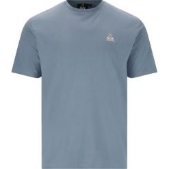 T-shirt SOS Mera. Niebieskie t-shirty męskie SOS, bez wzorów, bez kołnierzyka. Za 212.50 zł.