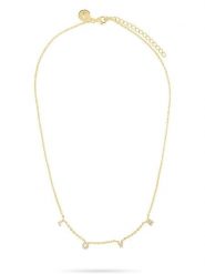 Tamaris Naszyjnik z cyrkoniami - dł. 45 cm rozmiar: onesize. Naszyjniki damskie Tamaris, srebrne. Za 130.99 zł.