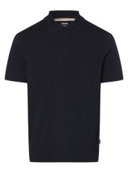 BOSS koszulka polo Mężczyźni Bawełna niebieski, M. Niebieskie koszulki polo męskie Boss, m, bez wzorów, z bawełny, bez ramiączek. Za 399.95 zł.
