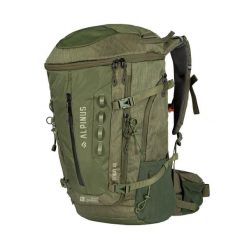 Plecak turystyczny Alpinus Otway 40. Zielone plecaki męskie Alpinus, bez wzorów, z materiału. Za 389.99 zł.