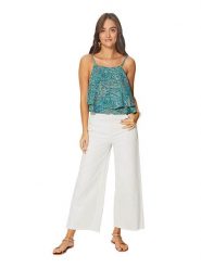 Ipanima Top w kolorze niebiesko-morskim rozmiar: 34-40. Niebieskie topy damskie Ipanima, bez wzorów, bez kołnierzyka. Za 34.99 zł.