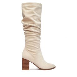 Kozaki Nine West. Kozaki damskie Nine West, bez obcasa, na słupku. Za 299.99 zł.