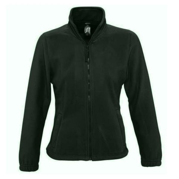 Damska Bluza Polarowa North Fleece Jacket. Zielone bluzy bez kaptura damskie SOL'S, s, z polaru. Za 115.99 zł.