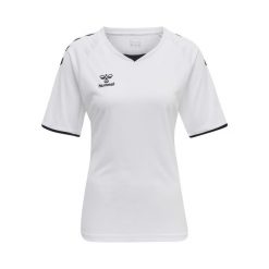 Koszulka damska Hummel hmlhmlCORE volley. Białe t-shirty damskie HUMMEL, xs, bez wzorów, bez kołnierzyka. Za 148.00 zł.