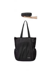 Torba Oxygen 2 In 1 Folding Tote CNK2450XB025. Czarne torby męskie na ramię NATUREHIKE, bez wzorów, z materiału, na ramię. Za 199.99 zł.