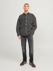 Jack & Jones Dżinsy - Slim fit - w kolorze antracytowym rozmiar: W29/L32. Czarne jeansy męskie Jack & Jones. Za 65.85 zł.