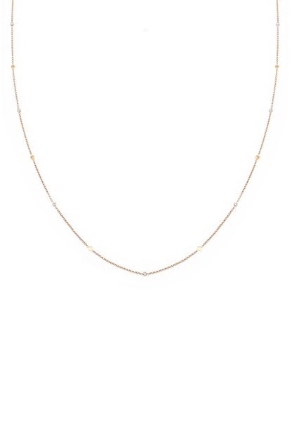 Elli Damskie płytki Basic Sparkling z cyrkoniami ze srebra próby 925 sterling silver Naszyjniki 1 ct. Szare naszyjniki damskie Elli, na co dzień, srebrne. Za 483.69 zł.