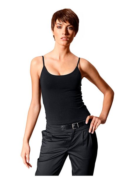 Heine Top w kolorze czarnym rozmiar: 34. Czarne topy damskie Heine, bez wzorów, bez kołnierzyka. Za 43.99 zł.