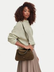 Coccinelle Torebka VCL Coccinelletiggy Suede Bim E1 VCL 18 02 01 Khaki. Brązowe torebki klasyczne damskie Coccinelle, bez wzorów, ze skóry, bez dodatków. Za 1,599.00 zł.