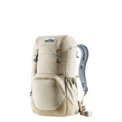 Plecak na laptopa Deuter Walker 24 - bone/desert. Brązowe plecaki damskie Deuter, bez wzorów. Za 366.99 zł.