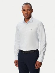 Tommy Hilfiger Koszula MW0MW43747 Niebieski jasny Regular Fit. Niebieskie koszule męskie Tommy Hilfiger, m, bez wzorów, z bawełny, bez kołnierzyka, bez ramiączek. Za 329.99 zł.