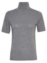 MOSS COPENHAGEN Sweter "Chatera" w kolorze szarym rozmiar: XS/S. Szare golfy damskie MOSS COPENHAGEN, s, bez wzorów, bez ramiączek. Za 70.24 zł.