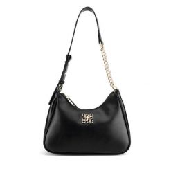 Torebka Nine West. Czarne torebki klasyczne damskie Nine West, bez wzorów, bez dodatków. Za 159.99 zł.