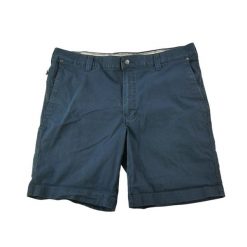 Second life - Spodenki męskie Columbia Cargo W40 Navy - Jak nowy. Niebieskie szorty męskie Columbia, bez wzorów, z materiału, klasyczne. Za 85.16 zł.