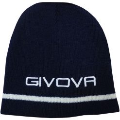 Czapka piłkarska dla dorosłych Givova Zuccotto granatowa. Białe czapki męskie Givova. Za 20.00 zł.