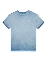United Colors Of Benetton T-Shirt 3085C10P9 Szary Regular Fit. Szare t-shirty chłopięce United Colors Of Benetton, bez wzorów, z bawełny, bez ramiączek. Za 59.99 zł.